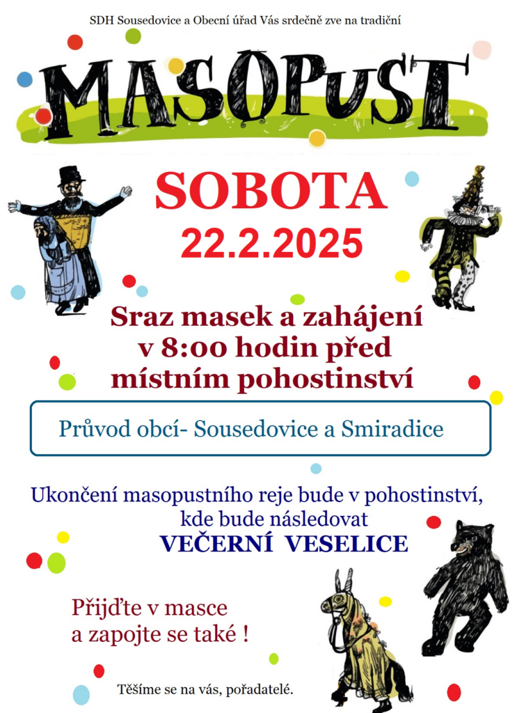 Masopust 22.2.2025